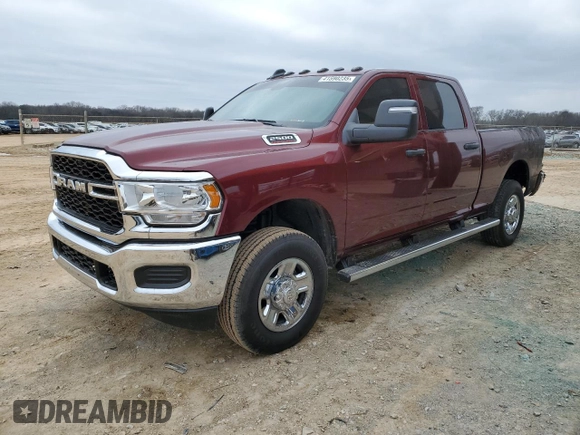 2024 Ram 2500 Tradesman with VIN 3C6UR5CJ2RG159546, listed as a Copart auction lot 41590235 with 0 mi miles and Salvage Title. Bid and sale history available at carsss.com. Image 1.