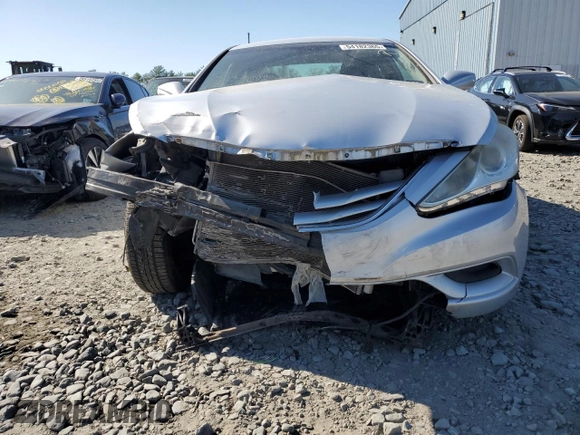 2011 Hyundai Sonata GLS with VIN 5NPEB4ACXBH225550, listed as a Copart auction lot 54182365 with 111,126 mi miles and Salvage Title. Bid and sale history available at carsss.com. Image 5.
