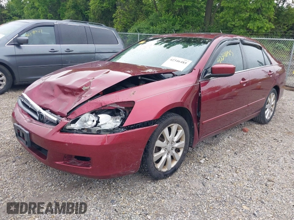2006 Honda Accord EX-L z VIN 1HGCM66566A052731, wystawiony jako IAAI lot #42346485 z przebiegiem 282 353 mil mil oraz . Historia ofert i sprzedaży dostępna na DreamBid. Obrazek 2.