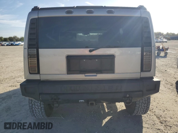 2003 Hummer H2 with VIN 5GRGN23U93H132284, listed as a Copart auction lot 78701904 with 153,171 mi miles and Non Repairable. Bid and sale history available at carsss.com. Image 6.