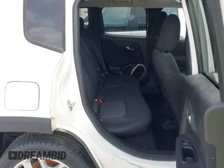 2017 Jeep Renegade Latitude with VIN ZACCJBBB7HPF65291, listed as a IAAI auction lot 41962386 with 45,705 mi miles. Bid and sale history available at carsss.com. Image 8.