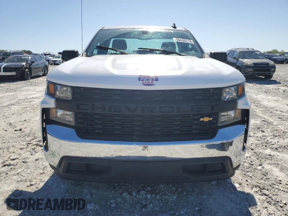2021 Chevrolet Silverado 1500 Work Truck with VIN 3GCNWAEH0MG242300, listed as a Copart auction lot 50439714 with 64,486 mi miles and Salvage Title. Bid and sale history available at carsss.com. Image 5.