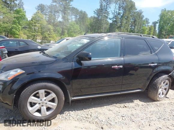 2007 Nissan Murano SL with VIN JN8AZ08W27W661723, listed as a IAAI auction lot 42084445 with 212,815 mi miles and . Bid and sale history available at DreamBid. Image 14.