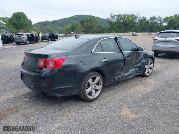 2013 Chevrolet Malibu LTZ with VIN 1G11J5SX1DF191366, listed as a IAAI auction lot 40121794 with 111,036 mi miles. Bid and sale history available at carsss.com. Image 4.