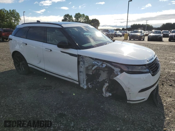 2024 Land Rover Range Rover Velar S with VIN SALYJ2EX8RA385759, listed as a Copart auction lot 68114224 with Not Provided miles and Clean Title. Bid and sale history available at DreamBid. Image 4.
