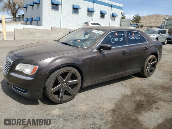 2012 Chrysler 300 with VIN 2C3CCAAG3CH313053, listed as a Copart auction lot 51006485 with 0 mi miles and Salvage Title. Bid and sale history available at carsss.com. Image 1.
