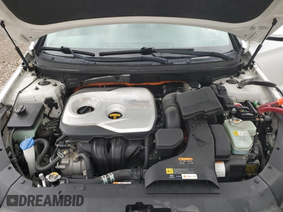 2018 Hyundai Sonata Hybrid Limited with VIN KMHE34L31JA078496, listed as a Copart auction lot 53754194 with 96,918 mi miles and Salvage Title. Bid and sale history available at carsss.com. Image 11.