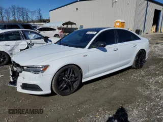 2017 Audi A6 Premium Plus with VIN WAUF2AFC5HN054854, listed as a Copart auction lot 42717025 with 135,053 mi miles and Salvage Title. Bid and sale history available at carsss.com. Image 1.