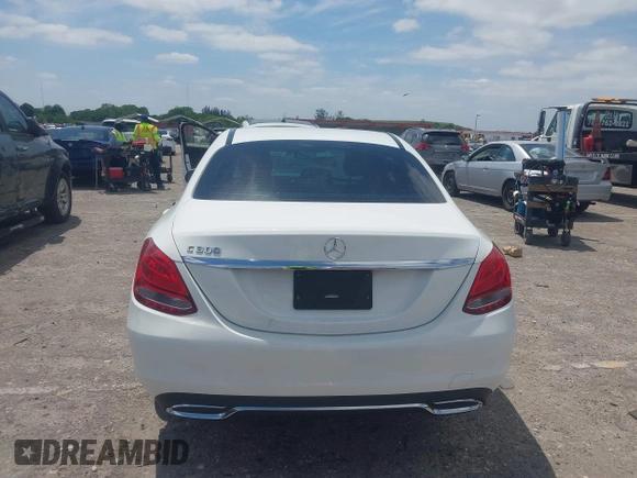 2017 Mercedes-Benz C 300 with VIN 55SWF4JB6HU186221, listed as a IAAI auction lot 42097933 with 102,901 mi miles and . Bid and sale history available at carsss.com. Image 16.