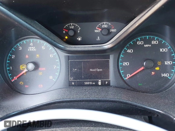 2019 Chevrolet Colorado 4WD Work Truck z VIN 1GCHTBEN9K1226626, wystawiony jako IAAI lot #41411416 z przebiegiem 56 819 mil mil oraz . Historia ofert i sprzedaży dostępna na DreamBid. Obrazek 7.