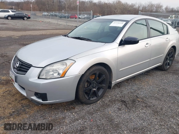 2008 Nissan Maxima 3.5 SL with VIN 1N4BA41E78C822057, listed as a IAAI auction lot 41236848 with 112,040 mi miles. Bid and sale history available at carsss.com. Image 2.