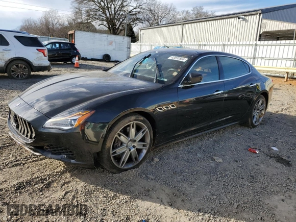 2018 Maserati Quattroporte S Q4 z VIN ZAM56YRAXJ1295100, wystawiony jako Copart lot #42092804 z przebiegiem Nie podano mil oraz . Historia ofert i sprzedaży dostępna na DreamBid. Obrazek 1.