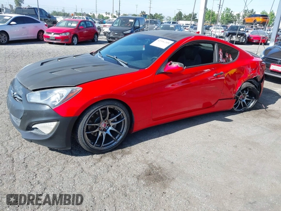 2014 Hyundai Genesis Coupe 2.0T with VIN KMHHT6KD0EU116078, listed as a IAAI auction lot 42396205 with 138,996 mi miles and . Bid and sale history available at DreamBid. Image 17.