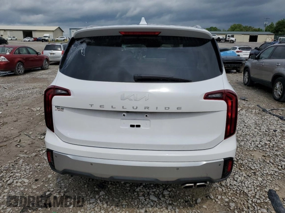 2024 Kia Telluride S with VIN 5XYP64GC5RG538334, listed as a Copart auction lot 53972225 with 14,691 mi miles and Salvage title. Bid and sale history available at DreamBid. Image 6.