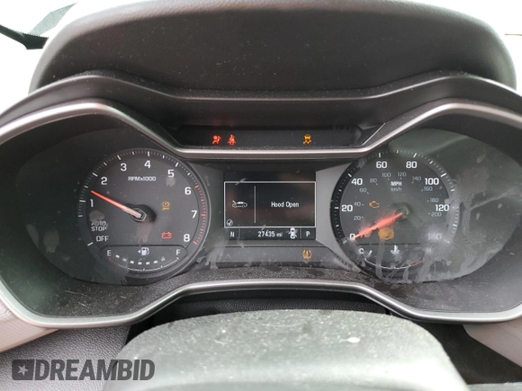 2021 Chevrolet TrailBlazer LS with VIN KL79MMS22MB053145, listed as a Copart auction lot 37359274 with 27,435 mi miles and . Bid and sale history available at DreamBid. Image 9.