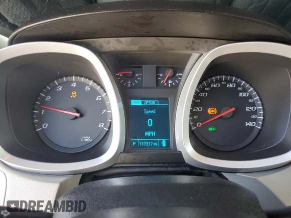 2017 Chevrolet Equinox LS with VIN 2GNALBEK0H1538268, listed as a Copart auction lot 53092755 with 137,317 mi miles and Salvage Title. Bid and sale history available at carsss.com. Image 9.