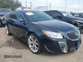 2012 Buick Regal GS with VIN 2G4GV5GV4C9193385, listed as a IAAI auction lot 41549131 with 118,531 mi miles. Bid and sale history available at carsss.com. Image 1.