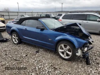 2008 Ford Mustang GT Deluxe with VIN 1ZVHT85HX85173687, listed as a Copart auction lot 43160095 with Not Provided miles and Salvage Title. Bid and sale history available at DreamBid. Image 4.