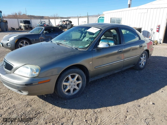 2002 Mercury Sable LS Premium with VIN 1MEHM55S72G637376, listed as a IAAI auction lot 41563505 with 165,007 mi miles. Bid and sale history available at carsss.com. Image 2.