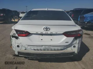 2023 Toyota Camry SE with VIN 4T1G11AK3PU788840, listed as a Copart auction lot 48715655 with 28,538 mi miles and Salvage Title. Bid and sale history available at carsss.com. Image 6.