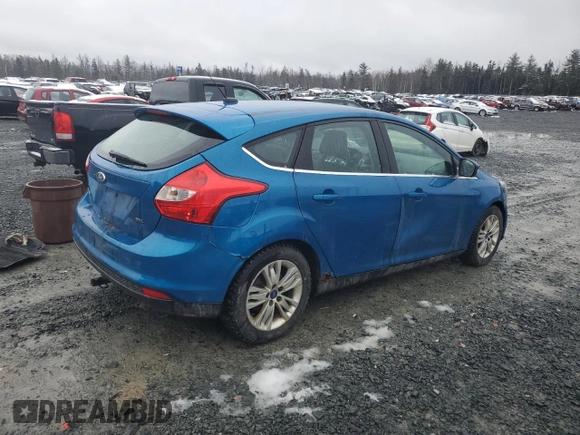 2012 Ford Focus SEL with VIN 1FAHP3M26CL350544, listed as a Copart auction lot 49607145 with 379,792 mi miles and Salvage Title. Bid and sale history available at carsss.com. Image 3.