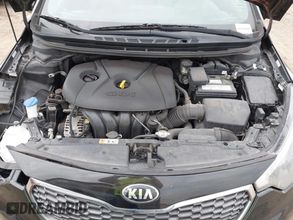 2016 Kia Forte EX with VIN KNAFX4A87G5473485, listed as a IAAI auction lot 41998571 with 133,999 mi miles. Bid and sale history available at carsss.com. Image 10.