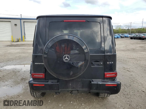 2021 Mercedes-Benz G 63 AMG with VIN W1NYC7HJ2MX388029, listed as a Copart auction lot 53210814 with 30,805 mi miles and . Bid and sale history available at DreamBid. Image 6.
