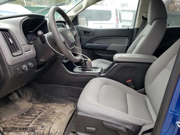 2020 Chevrolet Colorado 4WD Work Truck with VIN 1GCGTBEN4L1130643, listed as a Copart auction lot 49986855 with 75,423 mi miles and Salvage Title. Bid and sale history available at carsss.com. Image 7.