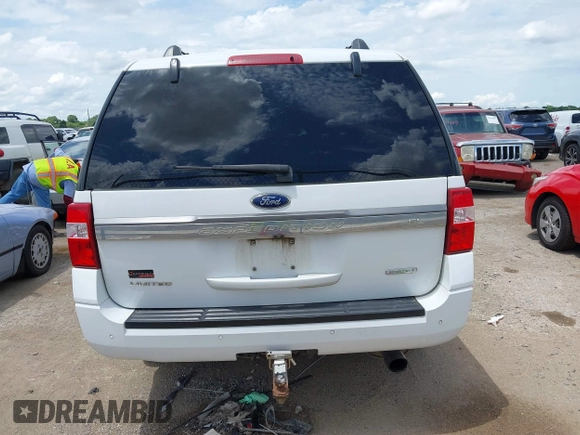 2017 Ford Expedition Max Limited with VIN 1FMJK1KT6HEA04236, listed as a IAAI auction lot 42613826 with 203,320 mi miles and . Bid and sale history available at DreamBid. Image 16.
