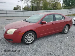 2006 Mercury Milan Premier with VIN 3MEFM08Z06R662458, listed as a Copart auction lot 51348245 with 210,545 mi miles and Salvage Title. Bid and sale history available at carsss.com. Image 1.