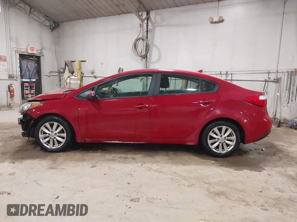 2016 Kia Forte LX with VIN KNAFX4A62G5574769, listed as a IAAI auction lot 41789886 with 127,254 mi miles. Bid and sale history available at carsss.com. Image 14.