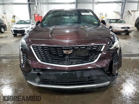 2020 Cadillac XT4 AWD Premium Luxury with VIN 1GYFZDR41LF025434, listed as a Copart auction lot 59504385 with 69,871 mi miles and Salvage title. Bid and sale history available at DreamBid. Image 5.