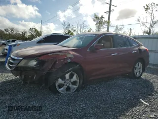 2010 Honda Accord Crosstour EX-L with VIN 5J6TF1H51AL016655, listed as a Copart auction lot 85327374 with 120,886 mi miles and Salvage Title. Bid and sale history available at carsss.com. Image 1.