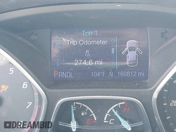 2013 Ford Focus SE with VIN 1FADP3F2XDL155799, listed as a IAAI auction lot 42338358 with 160,812 mi miles and . Bid and sale history available at DreamBid. Image 16.