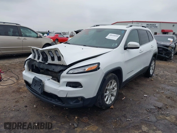 2018 Jeep Cherokee Latitude Plus with VIN 1C4PJLLBXJD514085, listed as a IAAI auction lot 40934899 with 153,619 mi miles. Bid and sale history available at carsss.com. Image 17.