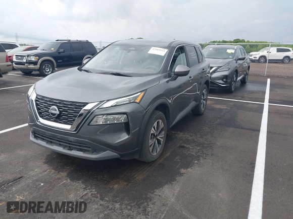 2023 Nissan Rogue SV with VIN 5N1BT3BB2PC901410, listed as a IAAI auction lot 42169114 with 25,662 mi miles. Bid and sale history available at carsss.com. Image 17.