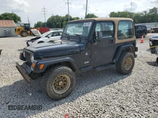 1997 Jeep Wrangler SE with VIN 1J4FY29P9VP498464, listed as a Copart auction lot 63627205 with 177,560 mi miles and Clean title. Bid and sale history available at DreamBid. Image 1.