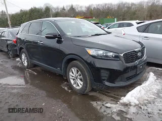 2020 Kia Sorento LX with VIN 5XYPGDA36LG655708, listed as a IAAI auction lot 41490218 with 55,597 mi miles. Bid and sale history available at carsss.com. Image 1.