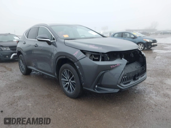 2023 Lexus NX with VIN 2T2GDCAZ3PC005691, listed as a IAAI auction lot 41466962 with 26,289 mi miles. Bid and sale history available at carsss.com. Image 1.