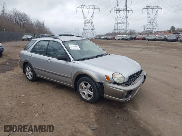 2002 Subaru Impreza Outback Special Sports with VIN JF1GG68592H822092, listed as a IAAI auction lot 41730213 with 204,229 mi miles and . Bid and sale history available at DreamBid. Image 1.