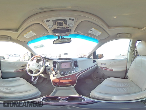 2011 Toyota Sienna XLE with VIN 5TDDK3DC0BS003417, listed as a Copart auction lot 45875025 with 191,569 mi miles and Salvage Title. Bid and sale history available at carsss.com. Image 13.