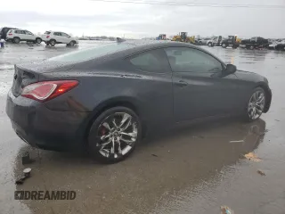 2014 Hyundai Genesis Coupe 2.0T with VIN KMHHT6KD1EU116459, listed as a Copart auction lot 86308684 with 126,492 mi miles and Salvage title. Bid and sale history available at DreamBid. Image 3.