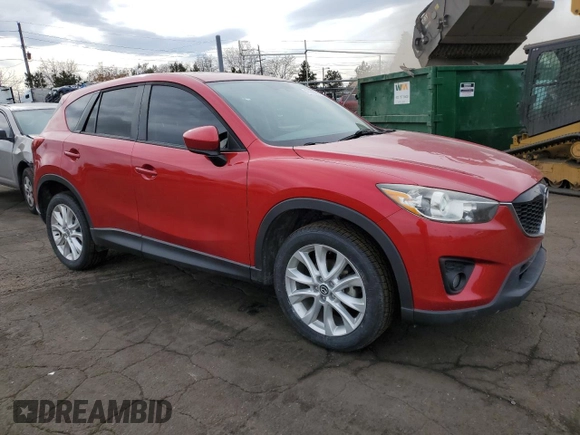 2014 Mazda CX-5 Grand Touring with VIN JM3KE4DY5E0360896, listed as a Copart auction lot 43978975 with 113,942 mi miles and Salvage Title. Bid and sale history available at carsss.com. Image 4.