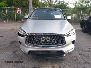 2021 Infiniti QX50 Luxe with VIN 3PCAJ5BA7MF105890, listed as a IAAI auction lot 42346569 with 26,784 mi miles and . Bid and sale history available at DreamBid. Image 12.