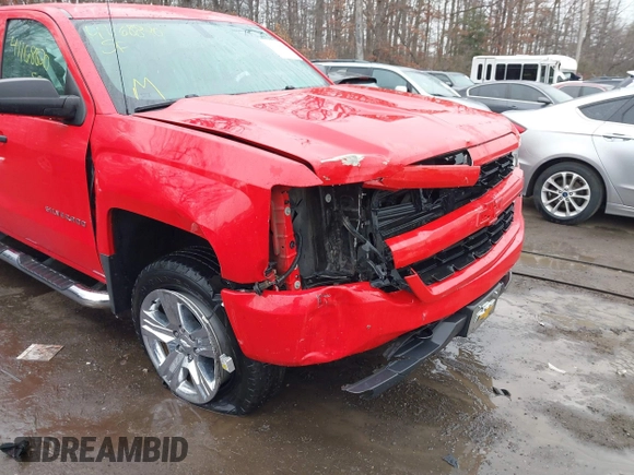 2017 Chevrolet Silverado 1500 Custom with VIN 1GCVKPEC9HZ357602, listed as a IAAI auction lot 41168820 with 54,553 mi miles. Bid and sale history available at carsss.com. Image 6.