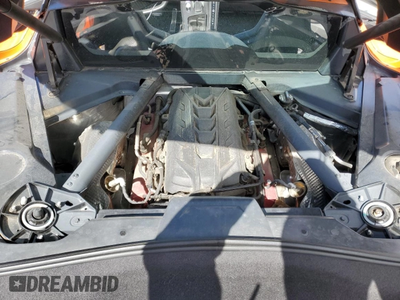2022 Chevrolet Corvette 1LT with VIN 1G1YA2D40N5118657, listed as a Copart auction lot 48972845 with 17,189 mi miles and Salvage Title. Bid and sale history available at carsss.com. Image 11.