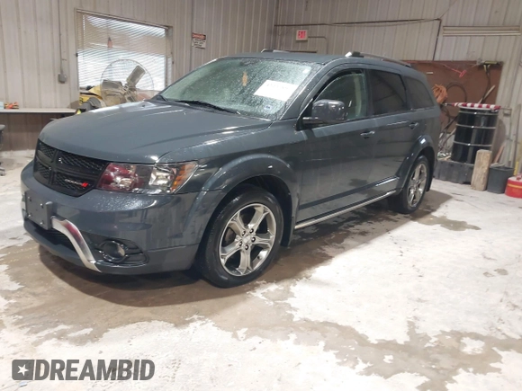 2017 Dodge Journey Crossroad Plus z VIN 3C4PDDGG9HT579758, wystawiony jako IAAI lot #42237895 z przebiegiem 134 602 mil mil oraz . Historia ofert i sprzedaży dostępna na DreamBid. Obrazek 19.