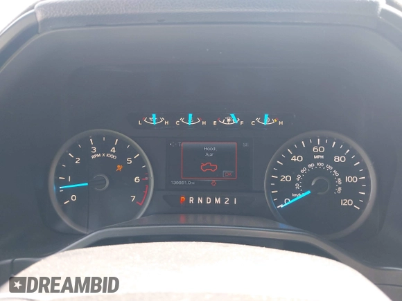 2015 Ford F-150 XL with VIN 1FTEW1CGXFKD28350, listed as a IAAI auction lot 42389701 with 136,661 mi miles and . Bid and sale history available at DreamBid. Image 7.