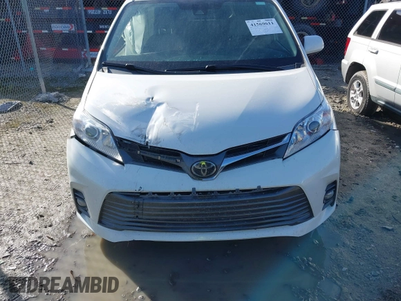 2020 Toyota Sienna XLE Auto Access Seat with VIN 5TDYZ3DCXLS029196, listed as a IAAI auction lot 41569611 with 50,319 mi miles and . Bid and sale history available at DreamBid. Image 12.