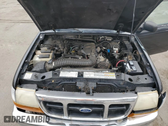 2000 Ford Ranger XLT with VIN 1FTZR15X3YTA72801, listed as a Copart auction lot 85094284 with 197,361 mi miles and Salvage Title. Bid and sale history available at carsss.com. Image 12.